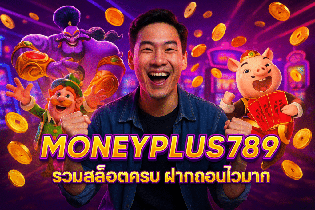 รีวิว MONEYPLUS789 รวมสล็อตครบ ฝากถอนไวมาก